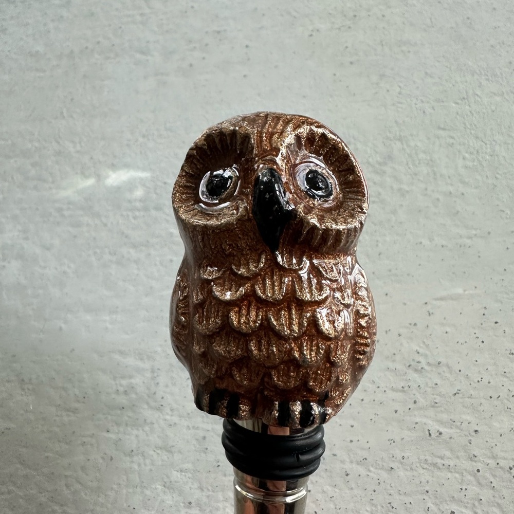 Owl Wine Stopper
